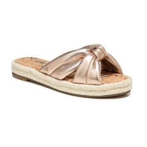 NIB Sam Edelman Abbene Rose Gold Sandal